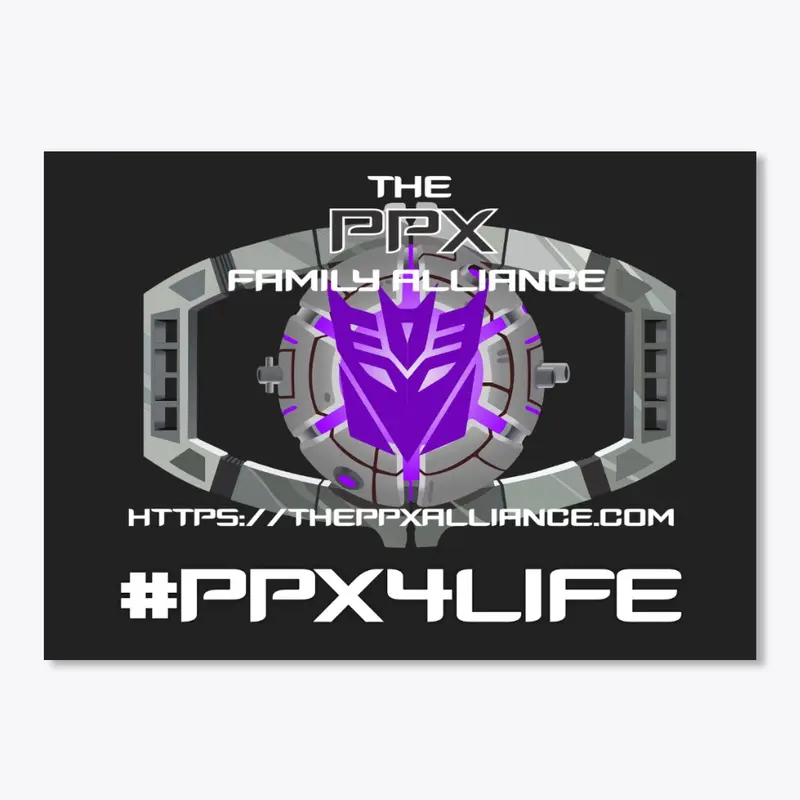 #PPX4LIFE - Decepticons Sticker