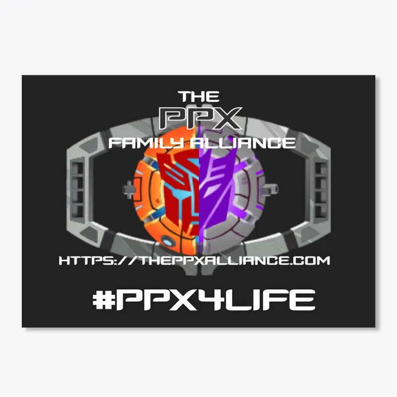 #PPX4LIFE - FAMILY Sticker