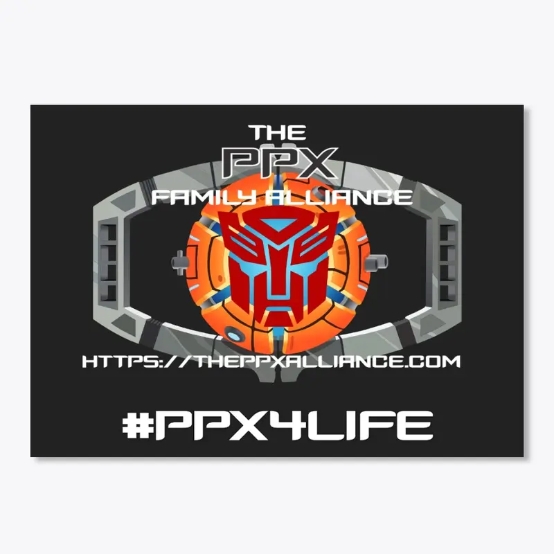 #PPX4Life - Autobots Sticker